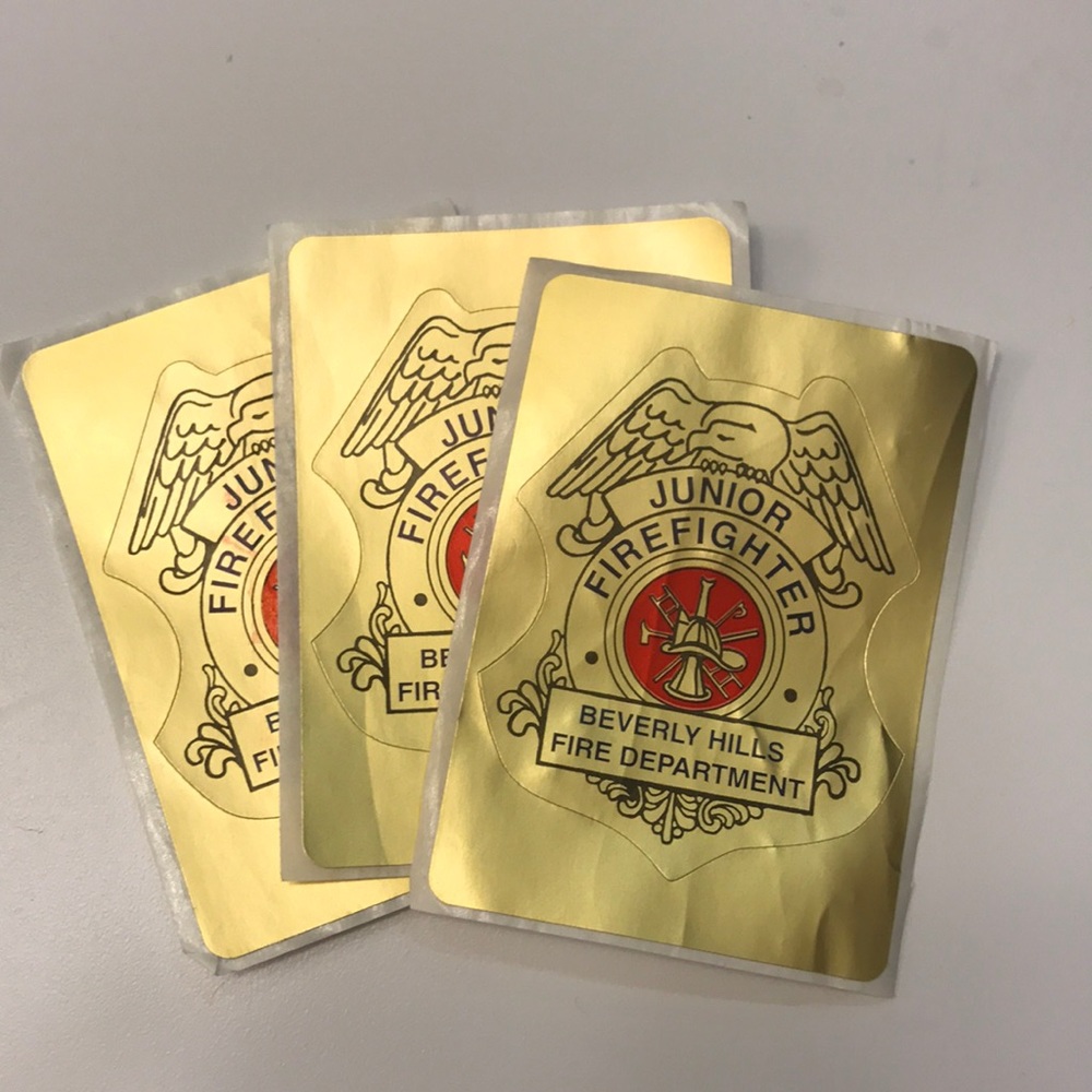 beverly hills fire department stickers